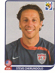 Steve Cherundolo USA samolepka Panini World Cup 2010 #205